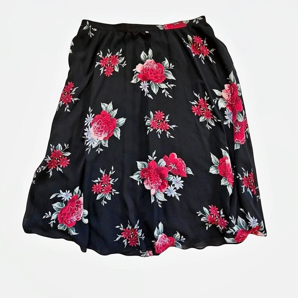 Vintage Russ Signature Floral Midi Skirt